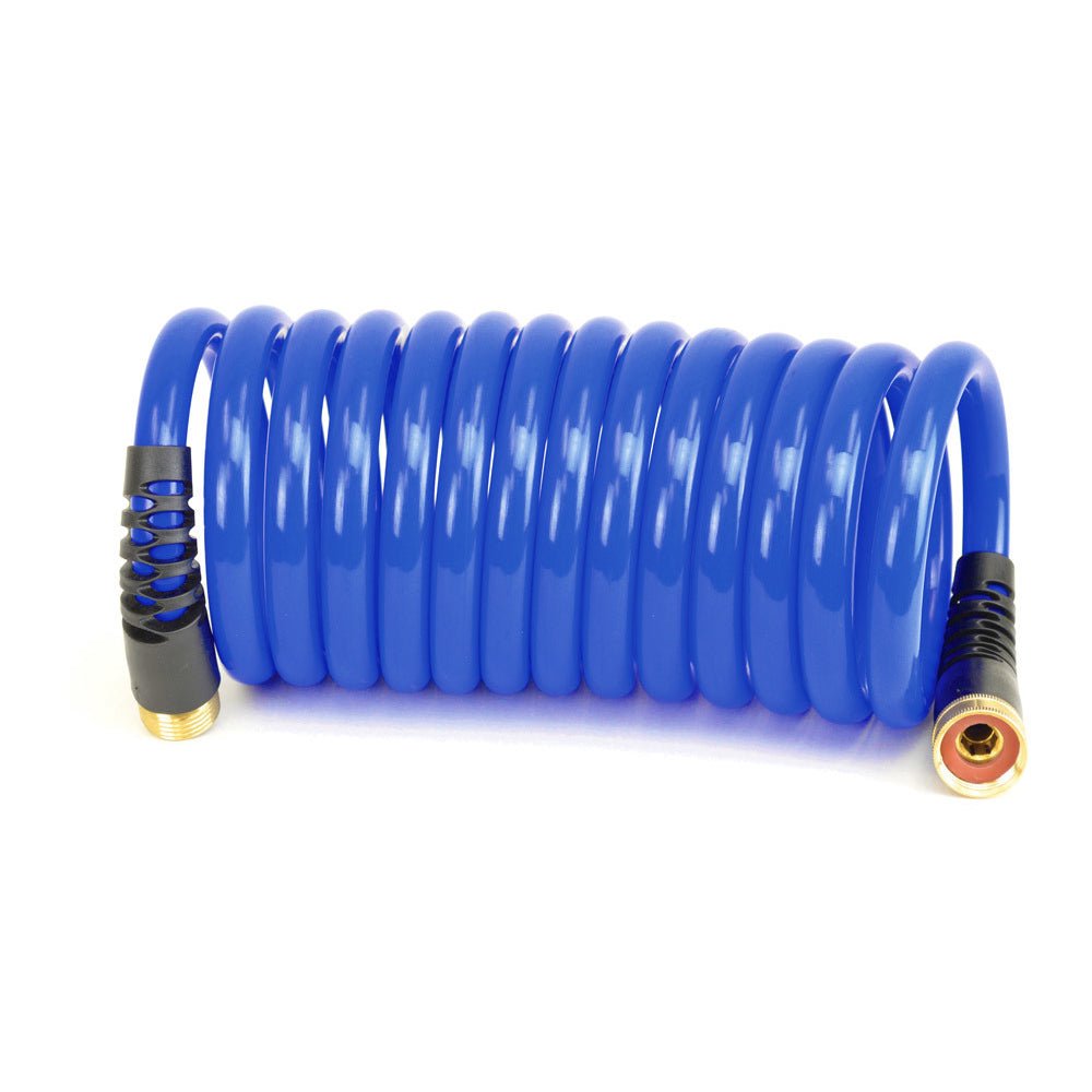 HoseCoil PRO 15' w/Dual Flex Relief 1/2" ID HP Quality Hose - Get Tight Gear