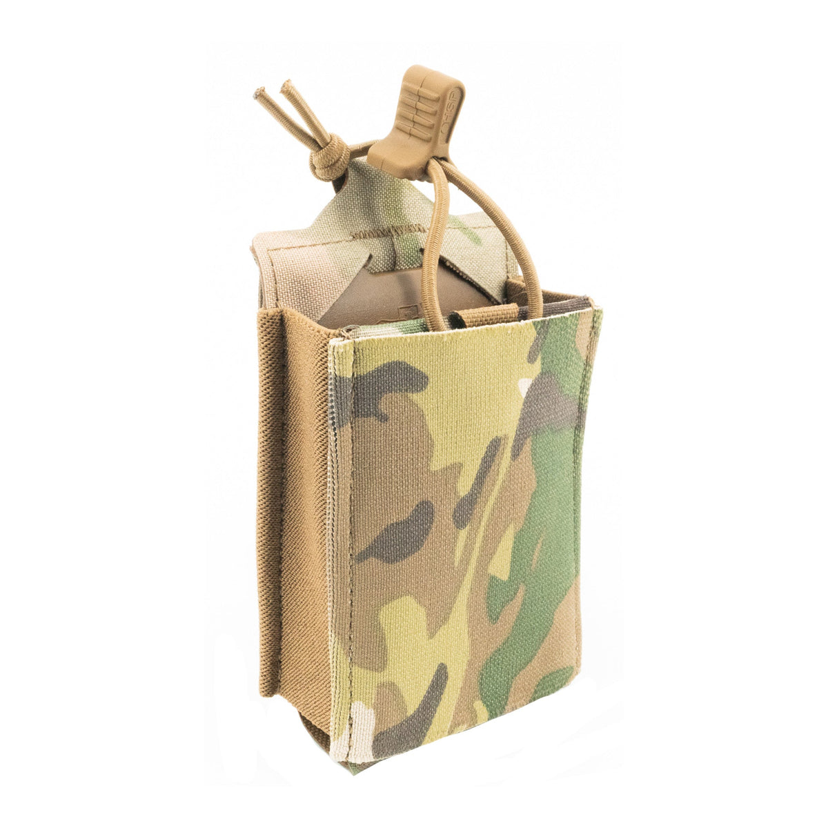 HSP SINGLE RIFLE MAG POUCH W/MP2 COY - Get Tight Gear