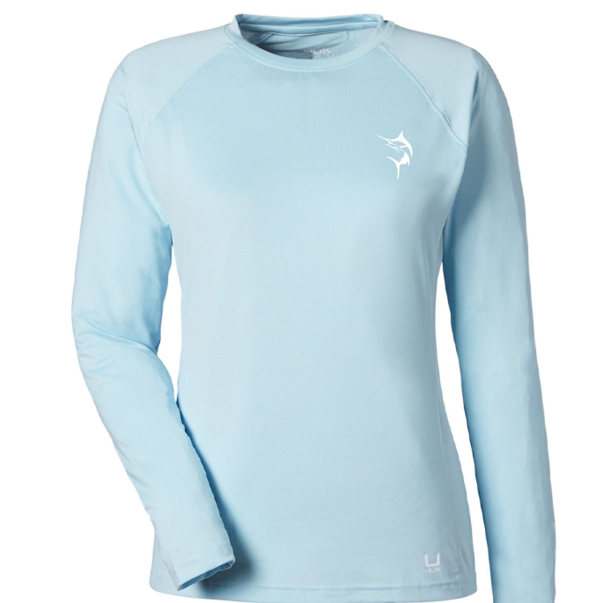 HUK Ladies Pursuit Long Sleeve T-Shirt The Tug Is The Drug™ 3 UPF 50 Quick Dry Moisture Wicking - Get Tight Gear