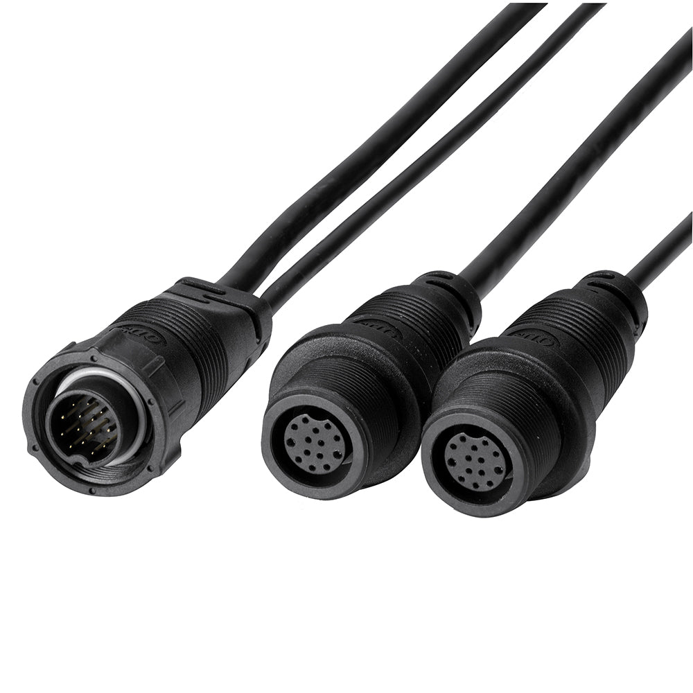 Humminbird 14 M ID SIDB Y - SOLIX/APEX Side Imaging & 2D Splitter Cable - Get Tight Gear
