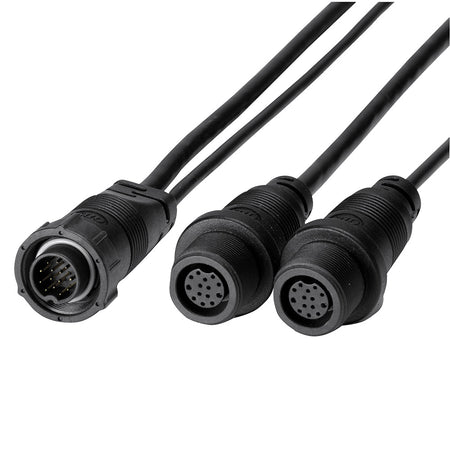 Humminbird 14 M ID SIDB Y - SOLIX/APEX Side Imaging & 2D Splitter Cable - Get Tight Gear