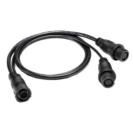 Humminbird 14 M ID SIDB Y - SOLIX/APEX Side Imaging & 2D Splitter Cable - Get Tight Gear