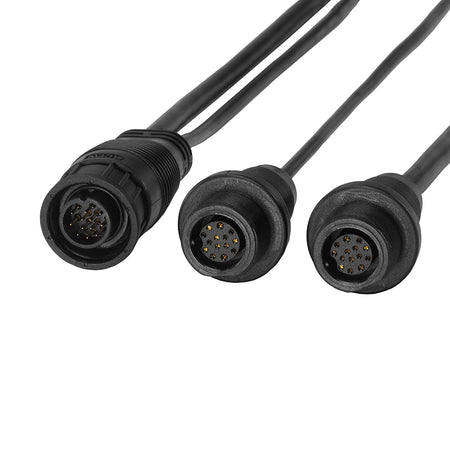Humminbird 14 M SILR Y - SOLIX/APEX Side Imaging Left - Right Splitter Cable - Get Tight Gear