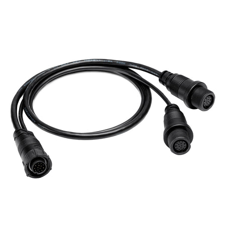 Humminbird 14 M SILR Y - SOLIX/APEX Side Imaging Left - Right Splitter Cable - Get Tight Gear