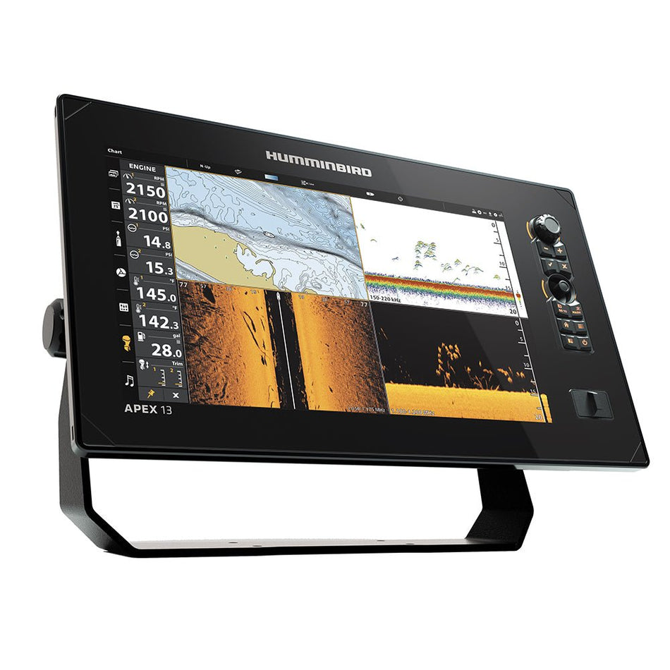 Humminbird APEX 13 MSI+ Chartplotter - Get Tight Gear