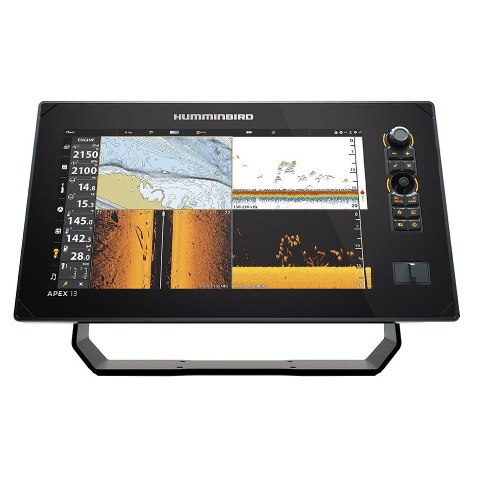 Humminbird APEX 13 MSI+ Chartplotter - Get Tight Gear