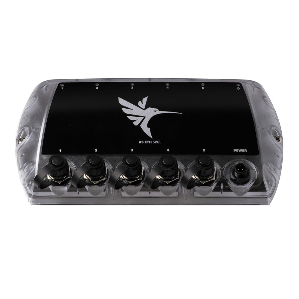 Humminbird AS - ETH - 5PGL 5 Port Ethernet Switch - Get Tight Gear