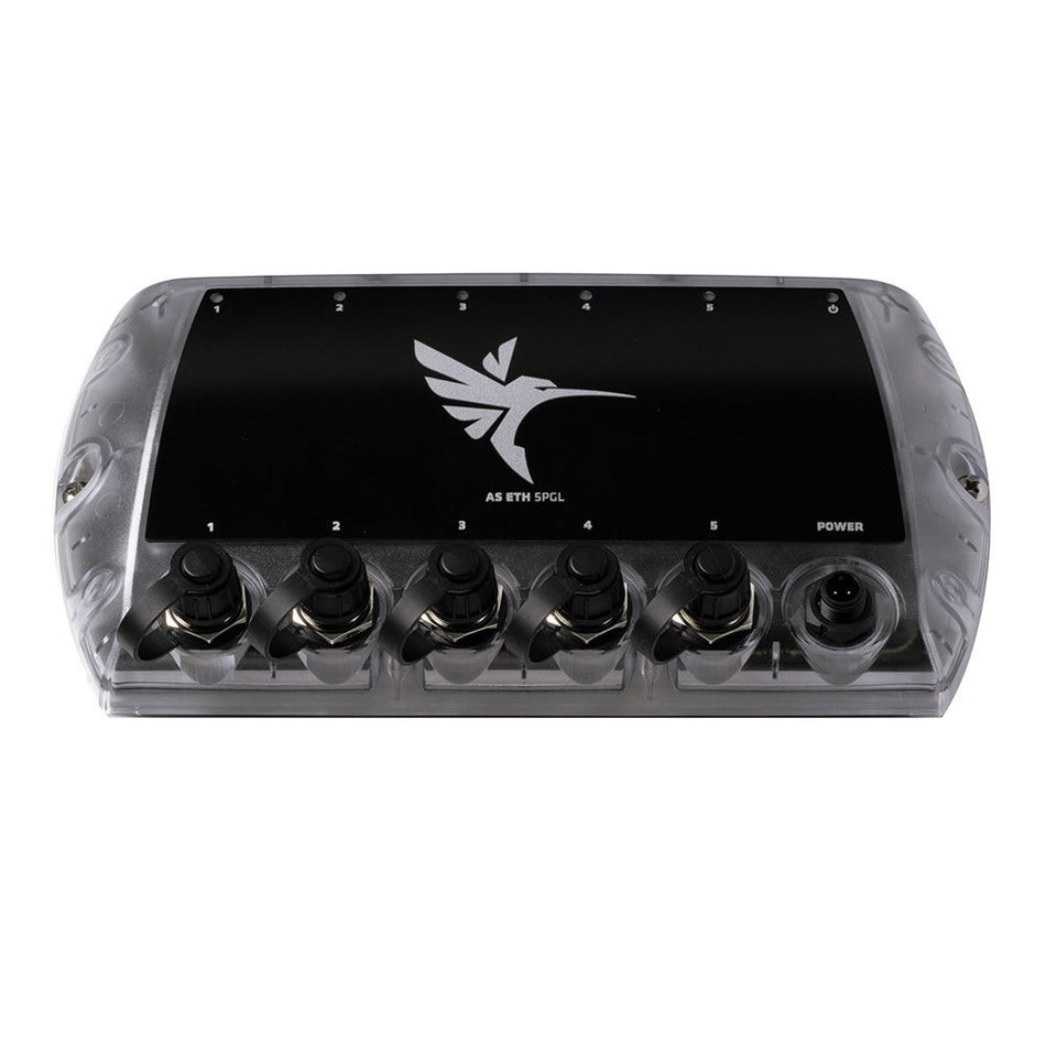 Humminbird AS - ETH - 5PGL 5 Port Ethernet Switch - Get Tight Gear