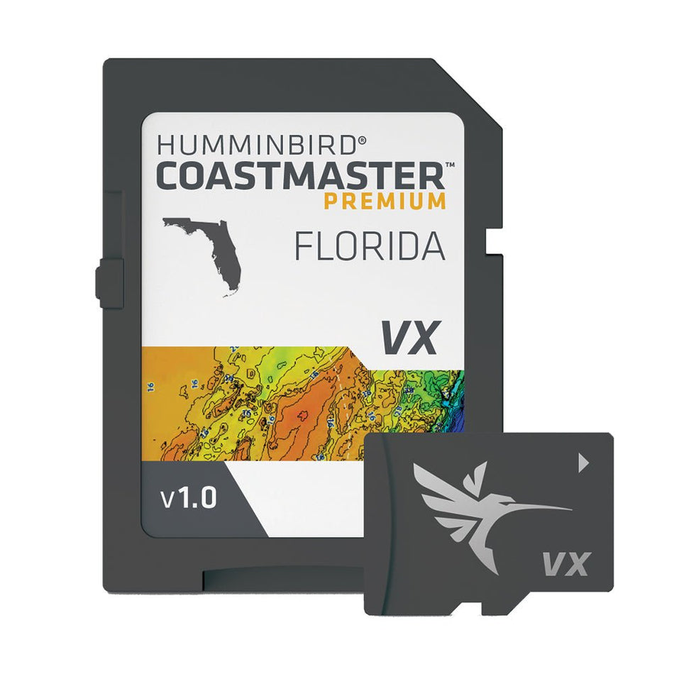 Humminbird CoastMaster Premium Edition - Florida - Version 1 - Get Tight Gear