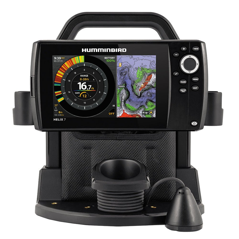 Humminbird ICE HELIX 7 CHIRP GPS G4 - Sonar/GPS Combo - Get Tight Gear