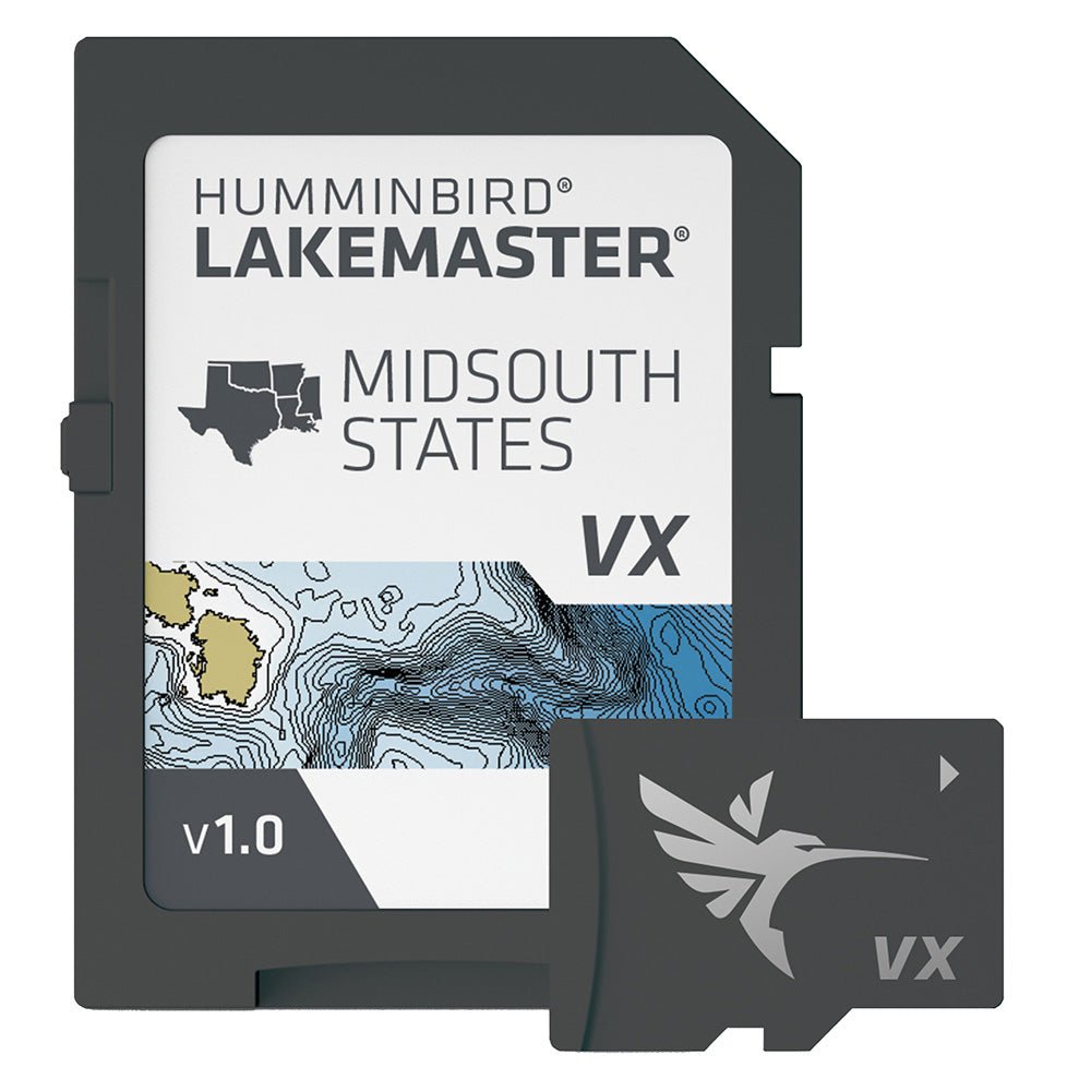 Humminbird LakeMaster VX - Mid - South States - Get Tight Gear