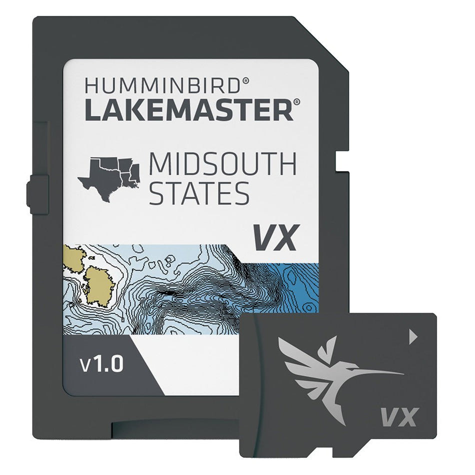 Humminbird LakeMaster VX - Mid - South States - Get Tight Gear