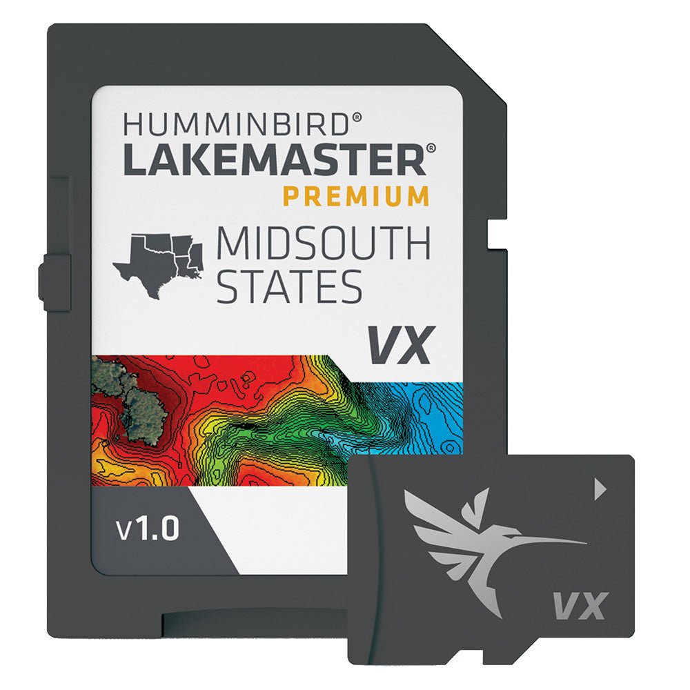 Humminbird LakeMaster VX Premium - Mid - South States - Get Tight Gear