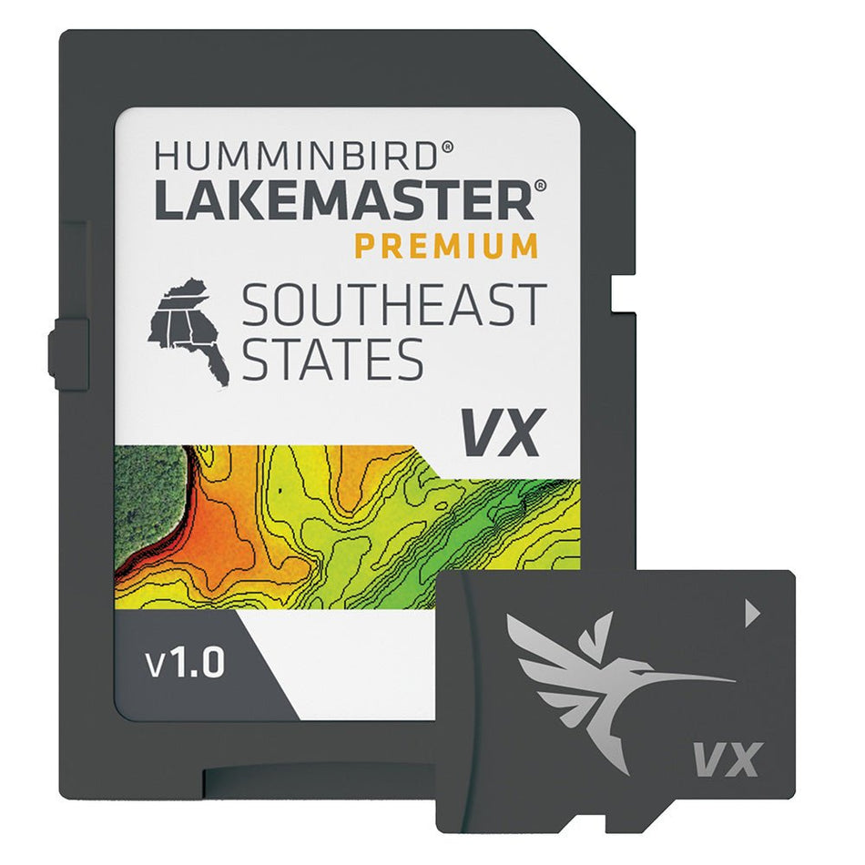 Humminbird LakeMaster VX Premium - Southeast - Get Tight Gear