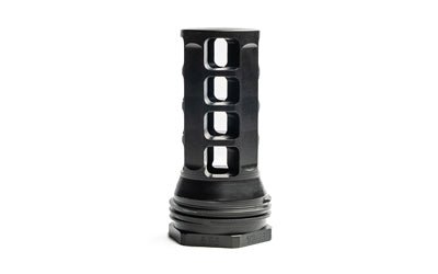 HUX MUZZLE BRAKE QD 338 3/4X24 BLK - Get Tight Gear