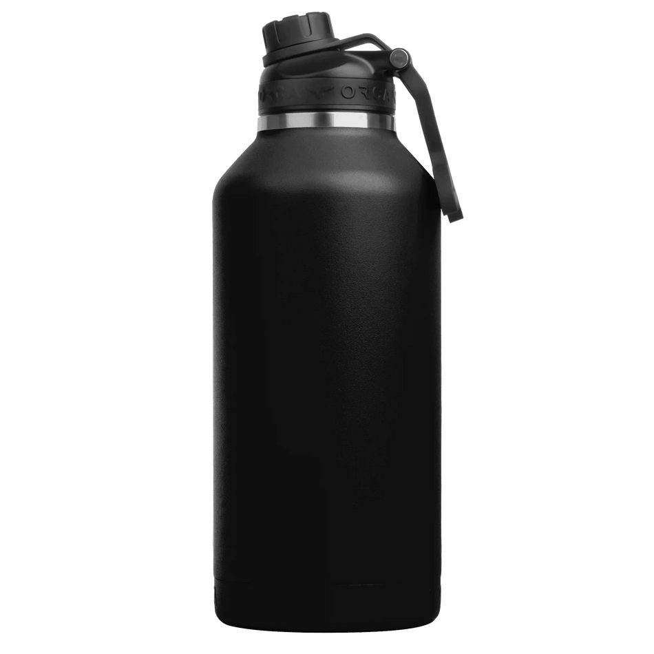HYDRA™ 66OZ Water Bottle with Powder Coat Finish & Silicone Grip Whale Tale Handle
