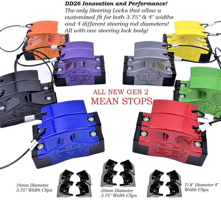 Hydraulic Steering Locks DD26 Fishing Gen 2 Mean Stops - Get Tight Gear