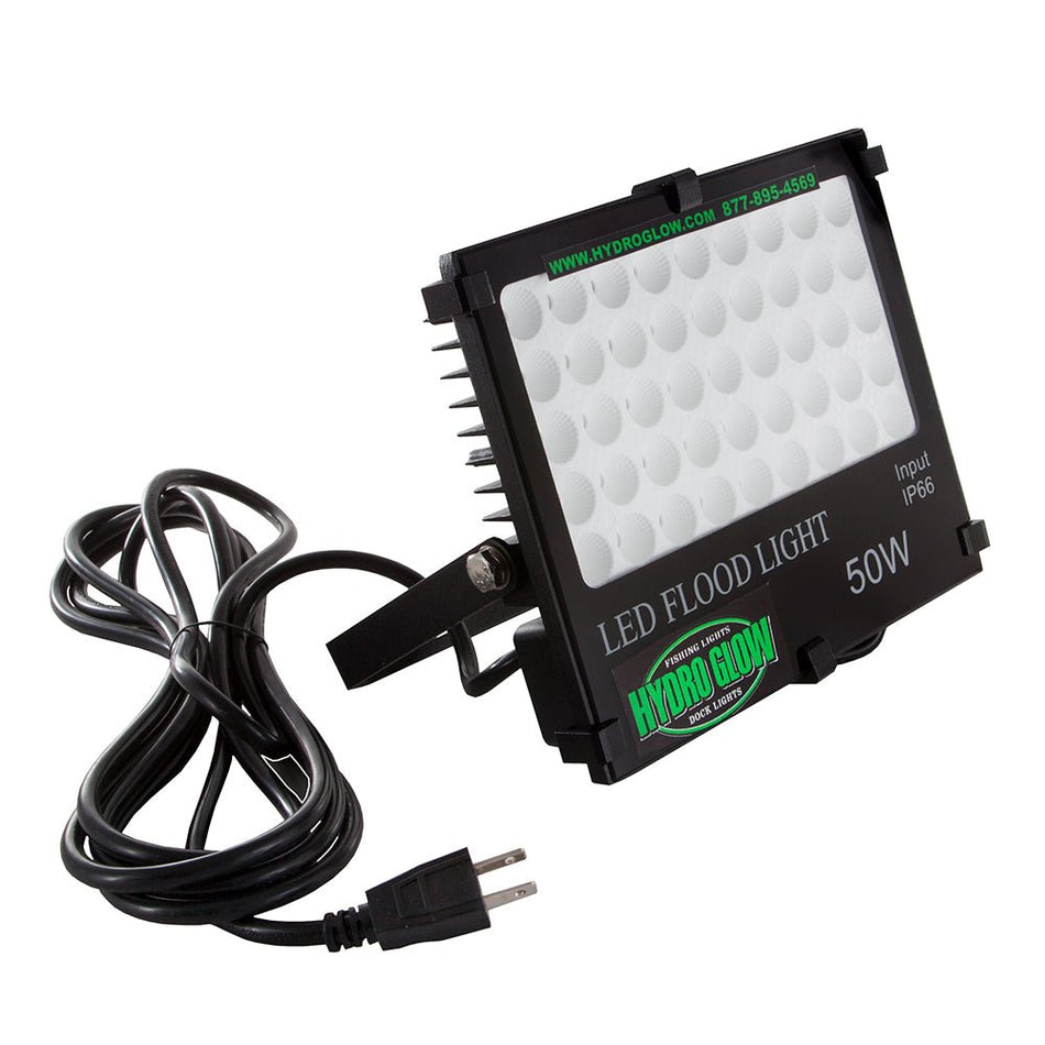 Hydro Glow FL50 50W/120VAC Flood Light - White - Get Tight Gear