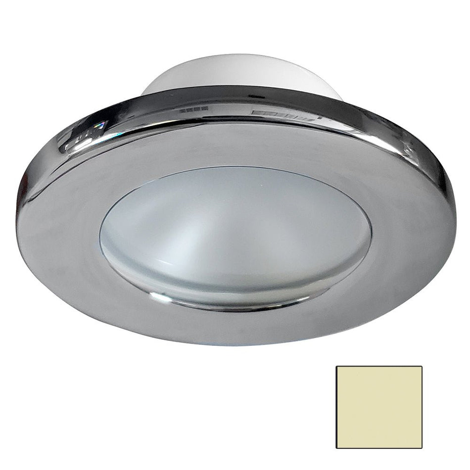 i2Systems Apeiron 2.5W Screw Mount Light - Warm White - Polished Chrome Finish - Get Tight Gear