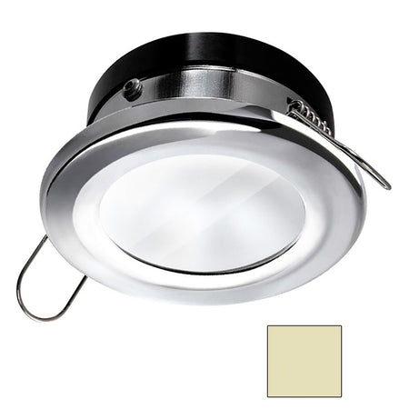 i2Systems Apeiron A1110Z 4.5W Spring Mount Light - Round - Warm White - Polished Chrome Finish - Get Tight Gear