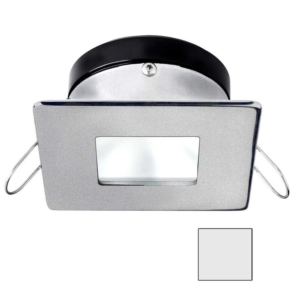 i2Systems Apeiron A1110Z - 4.5W Spring Mount Light - Square/Square - Cool White - Brushed Nickel - Get Tight Gear