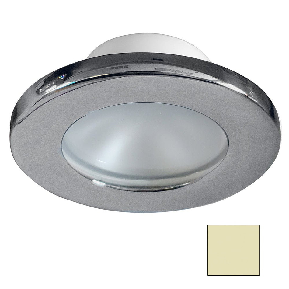 i2Systems Apeiron A3101Z 2.5W Screw Mount Light - Warm White - Brushed Nickel Finish - Get Tight Gear