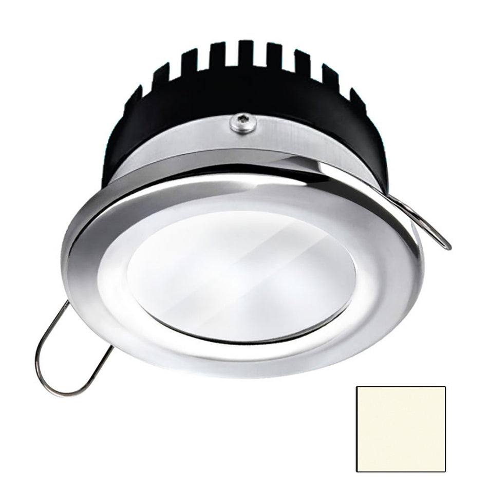 i2Systems Apeiron A506 6W Spring Mount Light - Round - Neutral White - Polished Chrome Finish - Get Tight Gear