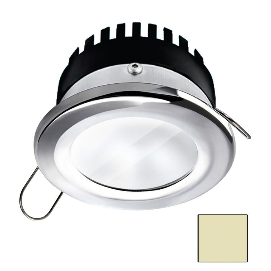 i2Systems Apeiron A506 6W Spring Mount Light - Round - Warm White - Polished Chrome Finish - Get Tight Gear