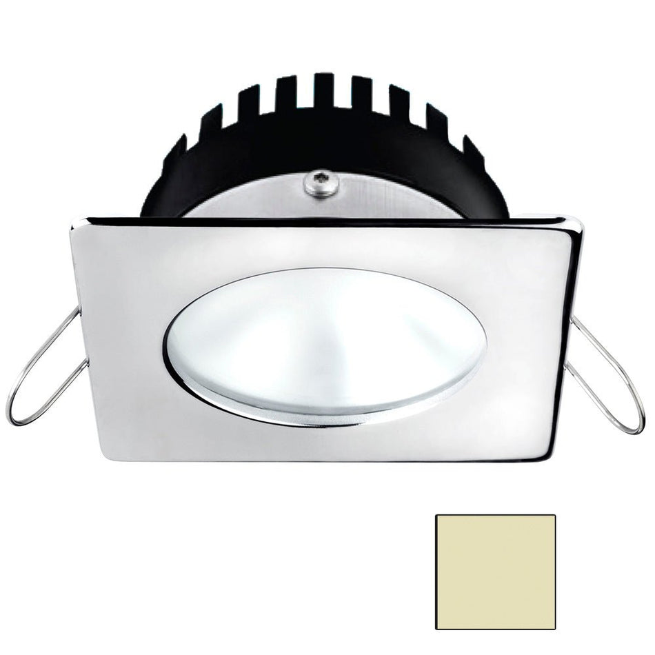 i2Systems Apeiron A506 6W Spring Mount Light - Square/Round - Warm White - Polished Chrome Finish - Get Tight Gear