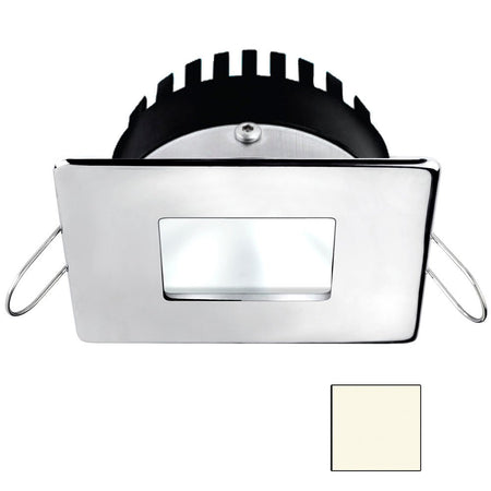 i2Systems Apeiron A506 6W Spring Mount Light - Square/Square - Neutral White - Polished Chrome Finish - Get Tight Gear