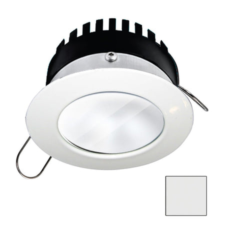 i2Systems Apeiron PRO A506 - 6W Spring Mount Light - Round - Cool White - White Finish - Get Tight Gear
