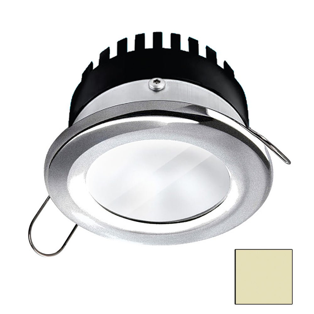 i2Systems Apeiron PRO A506 - 6W Spring Mount Light - Round - Warm White - Brushed Nickel Finish - Get Tight Gear