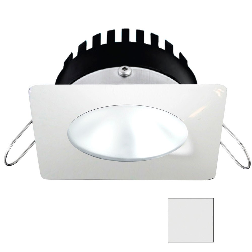 i2Systems Apeiron PRO A506 - 6W Spring Mount Light - Square/Round - Cool White - White Finish - Get Tight Gear
