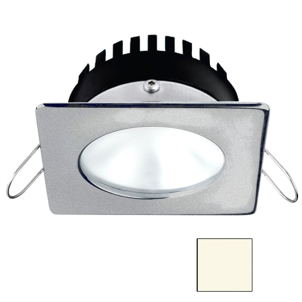 i2Systems Apeiron PRO A506 - 6W Spring Mount Light - Square/Round - Neutral White - Brushed Nickel Finish - Get Tight Gear