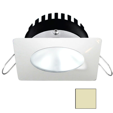 i2Systems Apeiron PRO A506 - 6W Spring Mount Light - Square/Round - Warm White - White Finish - Get Tight Gear