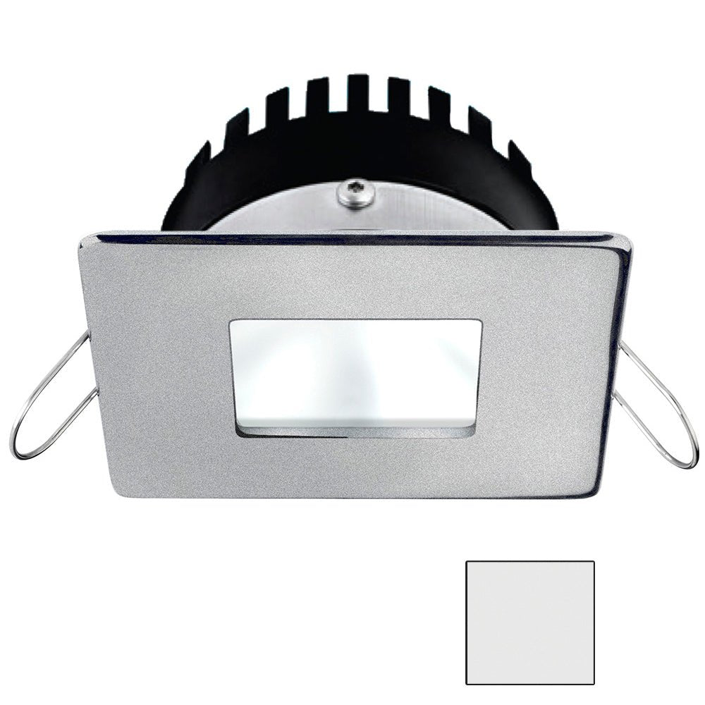i2Systems Apeiron PRO A506 - 6W Spring Mount Light - Square/Square - Cool White - Brushed Nickel Finish - Get Tight Gear