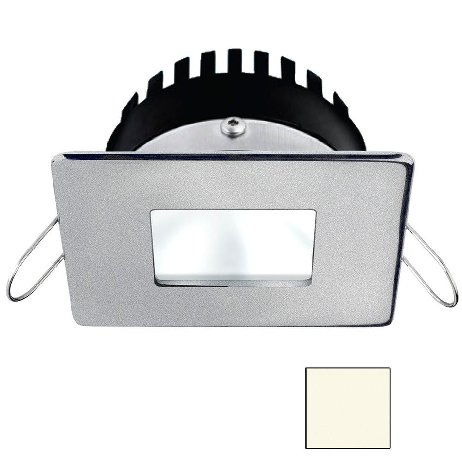 i2Systems Apeiron PRO A506 - 6W Spring Mount Light - Square/Square - Neutral White - Brushed Nickel Finish - Get Tight Gear