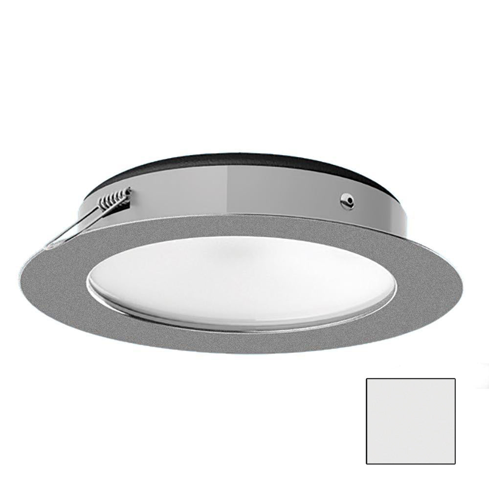 i2Systems Apeiron Pro XL A526 - 6W Spring Mount Light - Cool White - Brushed Nickel Finish - Get Tight Gear