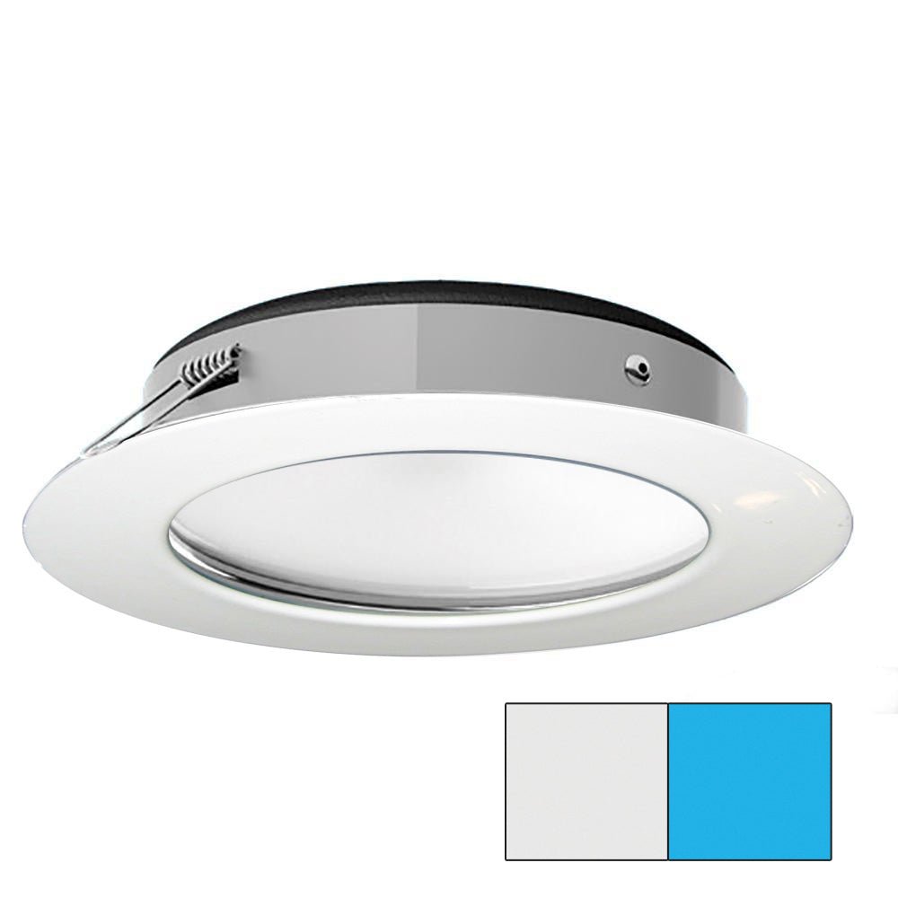 i2Systems Apeiron Pro XL A526 - 6W Spring Mount Light - Cool White/Blue - White Finish - Get Tight Gear