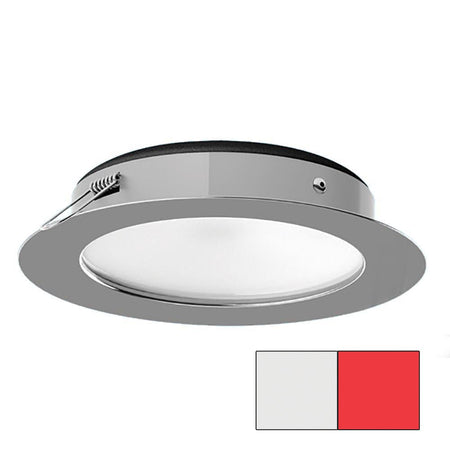 i2Systems Apeiron Pro XL A526 - 6W Spring Mount Light - Cool White/Red - Polished Chrome Finish - Get Tight Gear