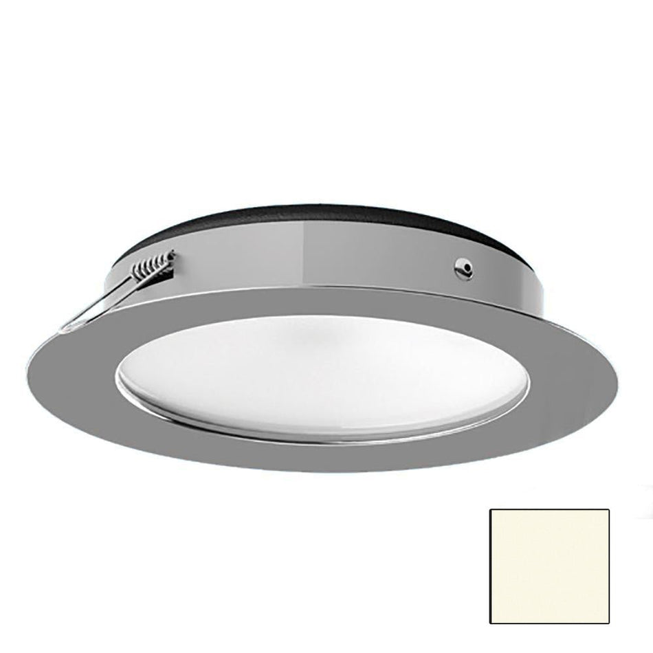 i2Systems Apeiron Pro XL A526 - 6W Spring Mount Light - Neutral White - Polished Chrome Finish - Get Tight Gear