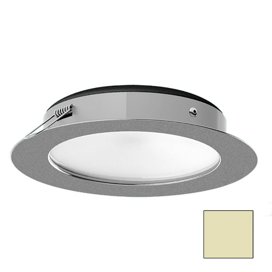 i2Systems Apeiron Pro XL A526 - 6W Spring Mount Light - Warm White - Brushed Nickel Finish - Get Tight Gear