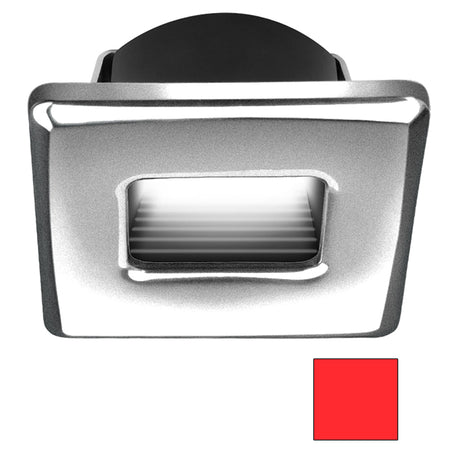 i2Systems Ember E1150Z Snap - In - Brushed Nickel - Square - Red Light - Get Tight Gear
