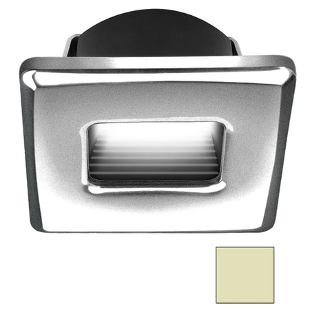 i2Systems Ember E1150Z Snap - In - Brushed Nickel - Square - Warm White Light - Get Tight Gear