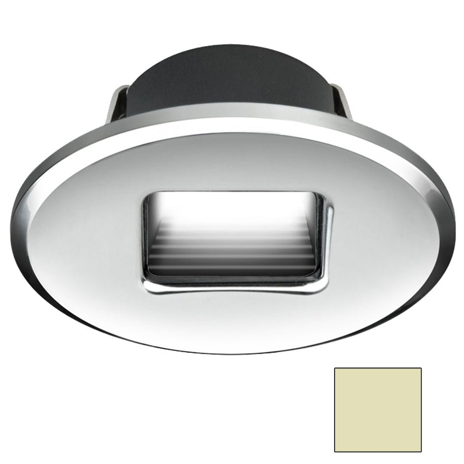 I2Systems Ember E1150Z Snap - In - Polished Chrome - Oval - Warm White Light - Get Tight Gear