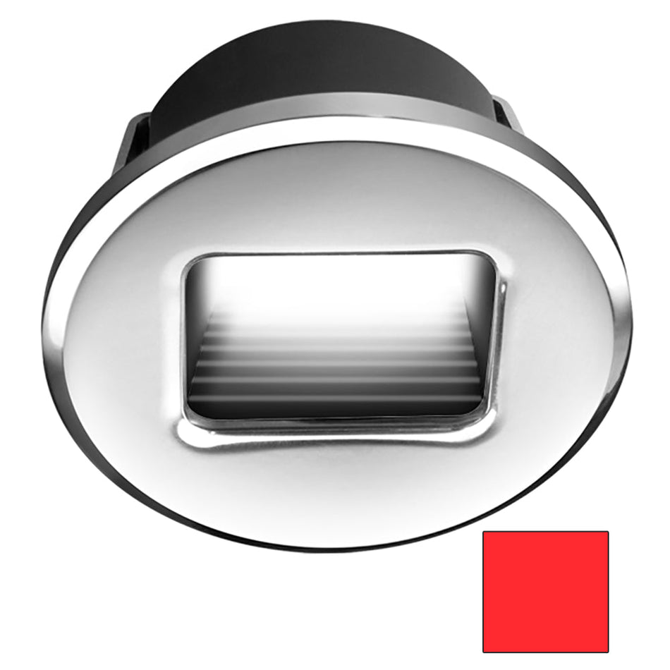 i2Systems Ember E1150Z Snap - In - Polished Chrome - Round - Red Light - Get Tight Gear