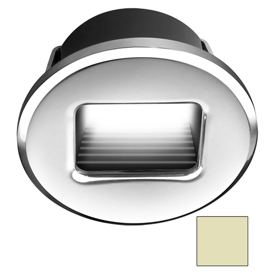 i2Systems Ember E1150Z Snap - In - Polished Chrome - Round - Warm White Light - Get Tight Gear