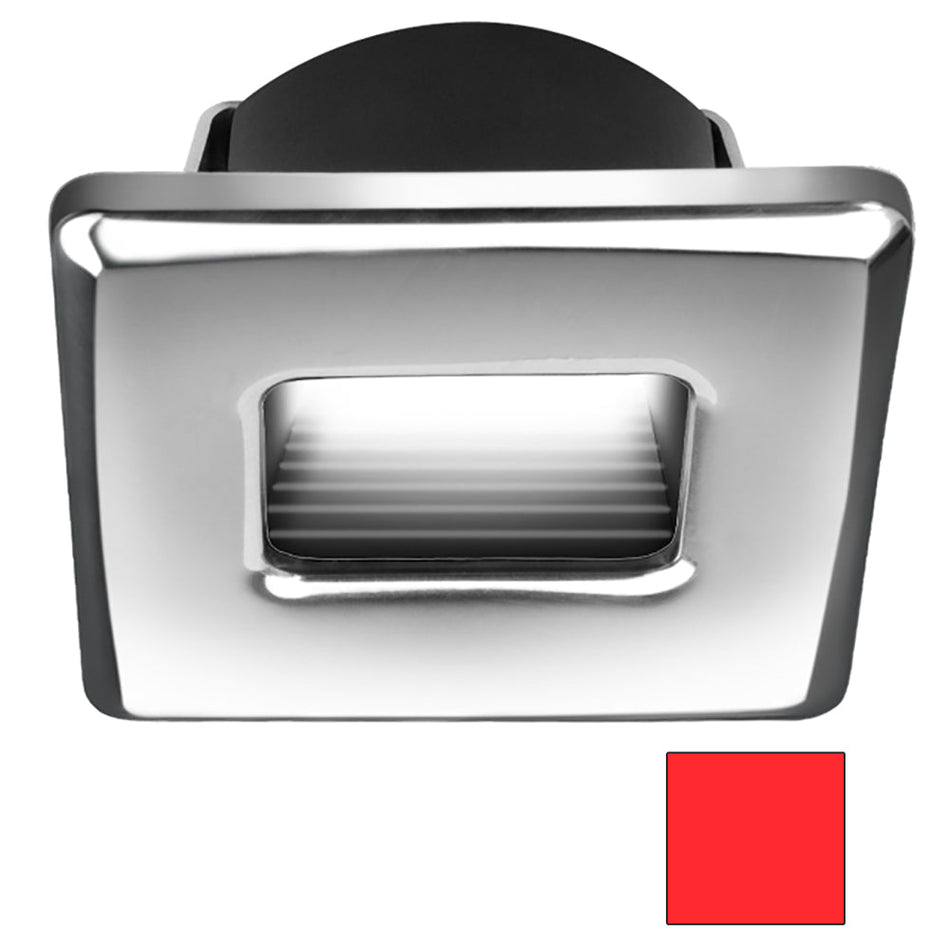 i2Systems Ember E1150Z Snap - In - Polished Chrome - Square - Red Light - Get Tight Gear