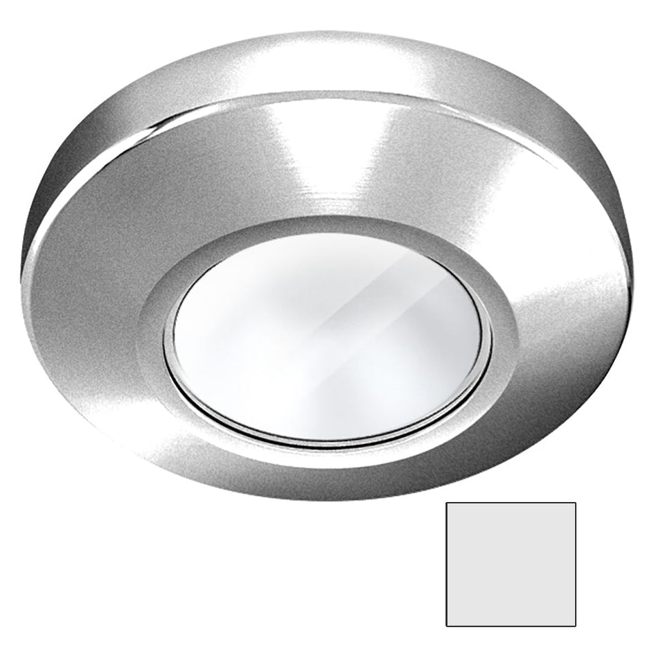 i2Systems Profile P1101 2.5W Surface Mount Light - Cool White - Brushed Nickel Finish - Get Tight Gear