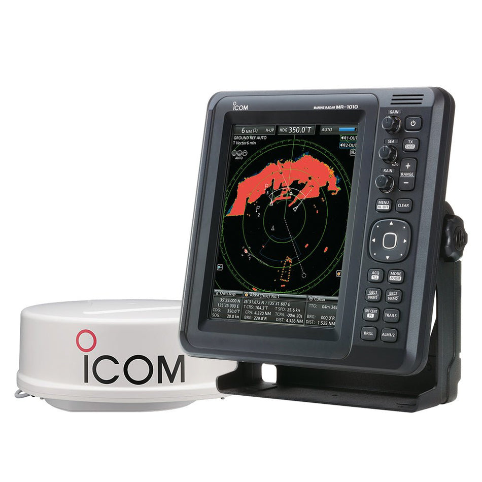 Icom MR - 1010RII Marine Radar - 4kW - 10.4" Color Display - Get Tight Gear